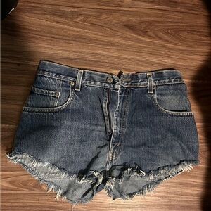 Levi’s 569 denim shorts medium